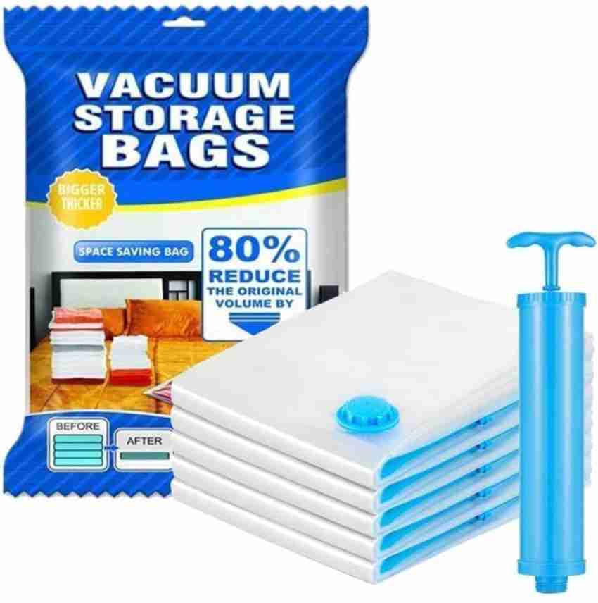 8/10/20 Vacuum Storage Bags Travel Triple Space Saver Ziplock Seal Bag  Organizer