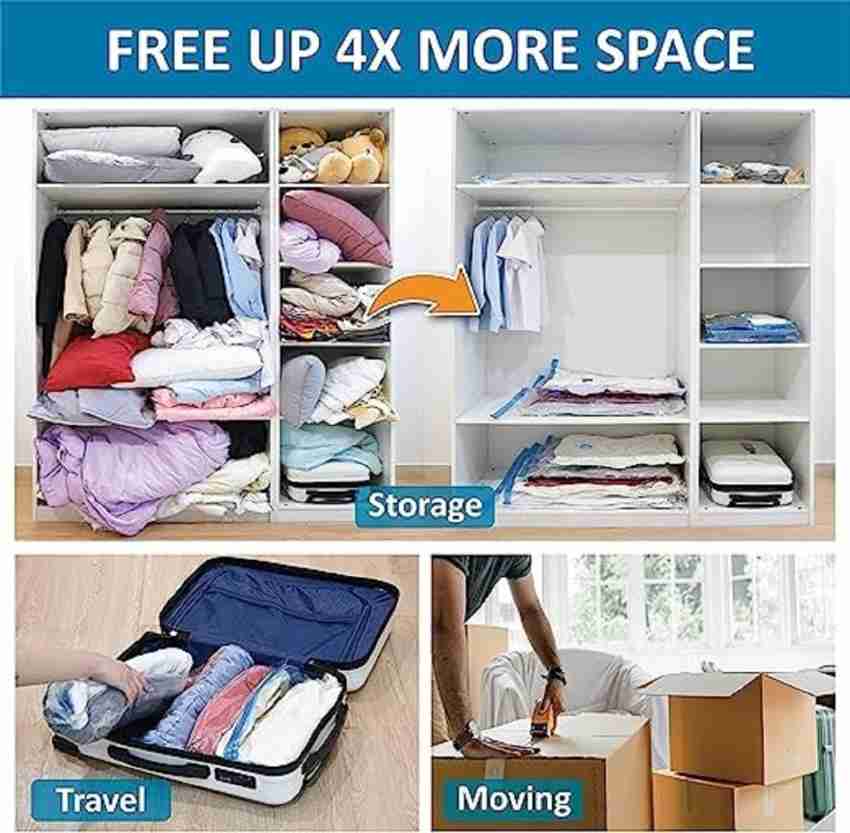 Sylviyaz Space Saver Storage Bags for Home,Vacuum Storage Bags SA