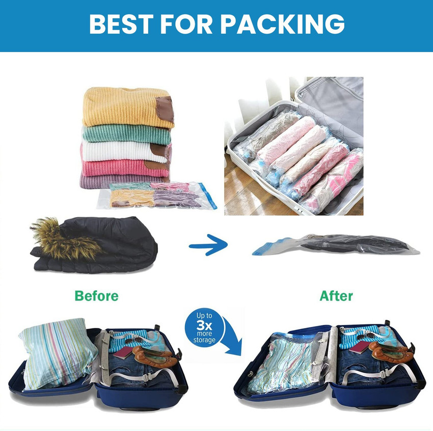 DEEJAY Reusable Vacuum Storage Bags Travel Storage Vacuum Bags Price in India Buy DEEJAY Reusable Vacuum Storage Bags Travel Storage Vacuum Bags online at Flipkart