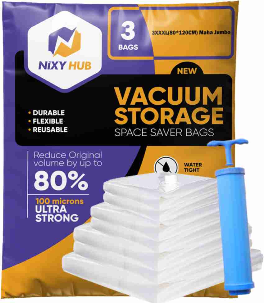  4 Pack XXL Jumbo Vacuum Storage Bags, Extra Jumbo