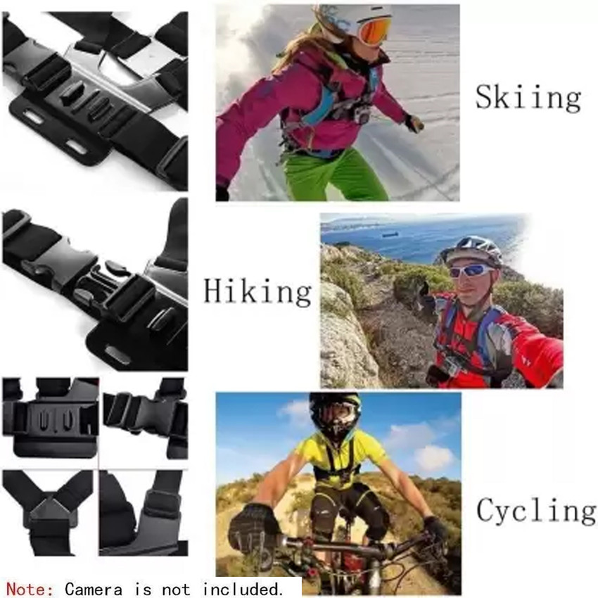 Point Zero Chest Strap Mount Body Belt Harness for Gopro Hero