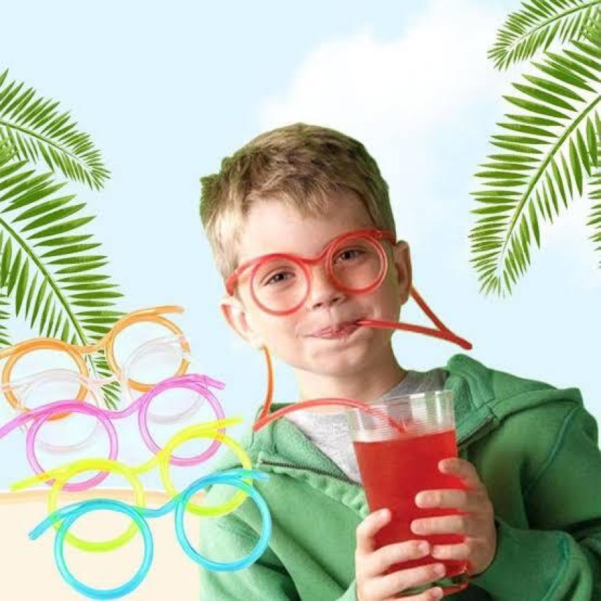 Goggle Drinking Silly Straw (pack of 1)