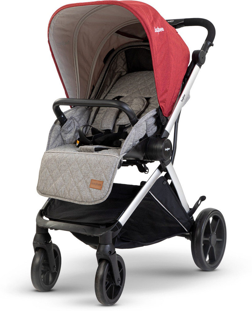 baybee Infant Baby Pram Stroller for Baby with Aluminium Frame 3 Position Adjustable Stroller Buy Stroller in India Flipkart