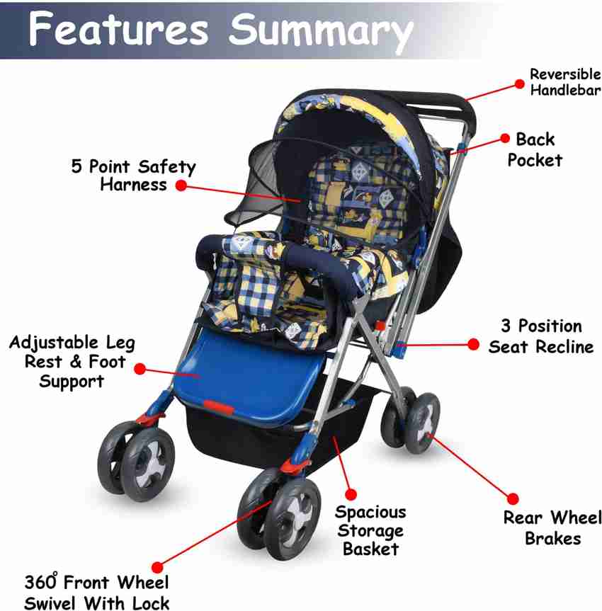 Easy folding sale prams