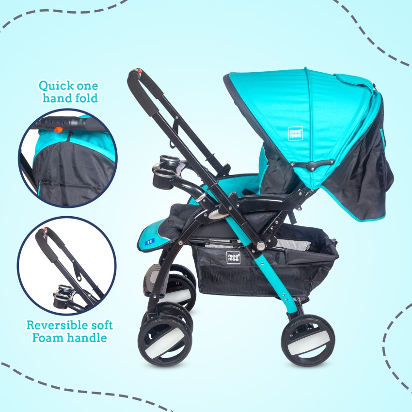 Mee Mee Lightweight Baby Stroller with Compact Folding | Airport Friendly  Stroller