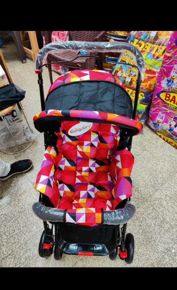 KIDSCOLLECTION Baby Stroller with Flip Shield Multi Color Pram Buy Pram in India Flipkart