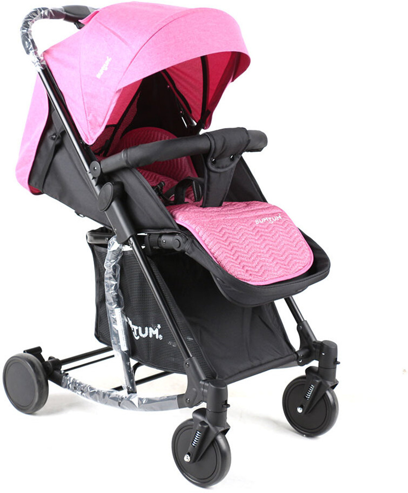 BUMTUM Baby Stroller Pram For 0 to 3Yrs. Adjustable Backrest