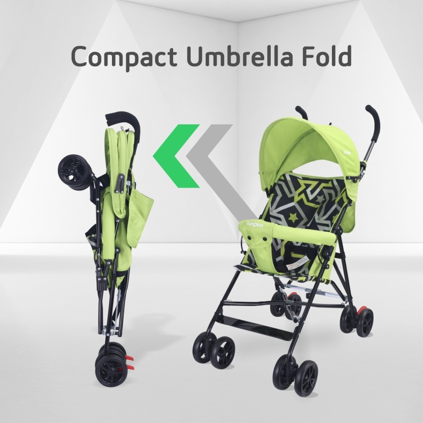 Green umbrella outlet stroller