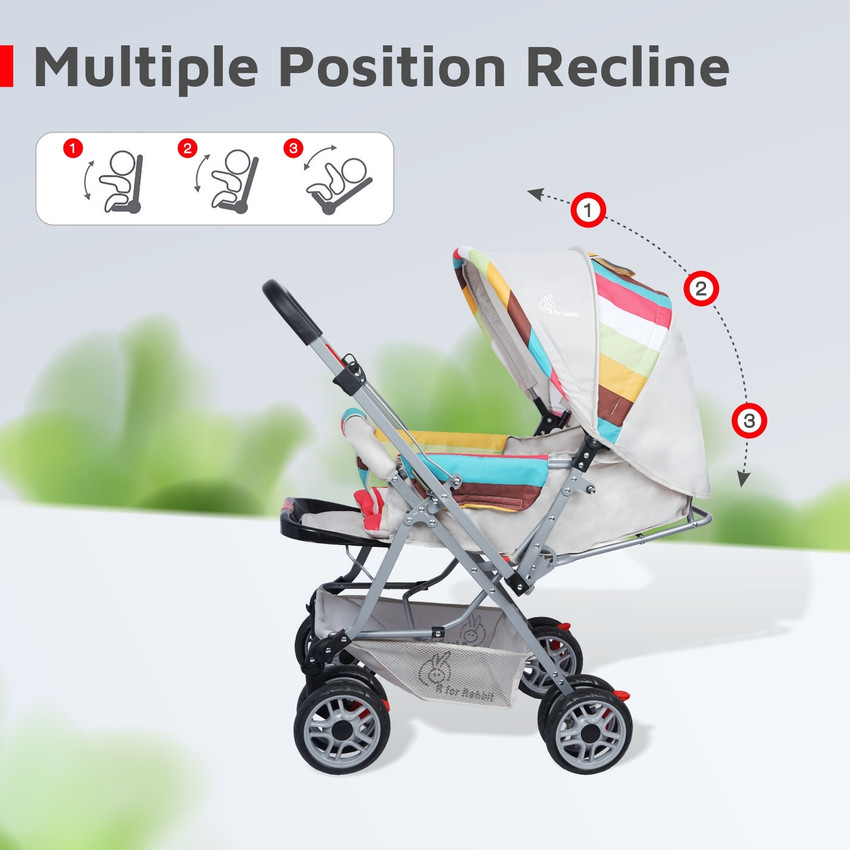R for Rabbit LOLLIPOP LITE THE COLORFUL PRAM BABY STROLLER