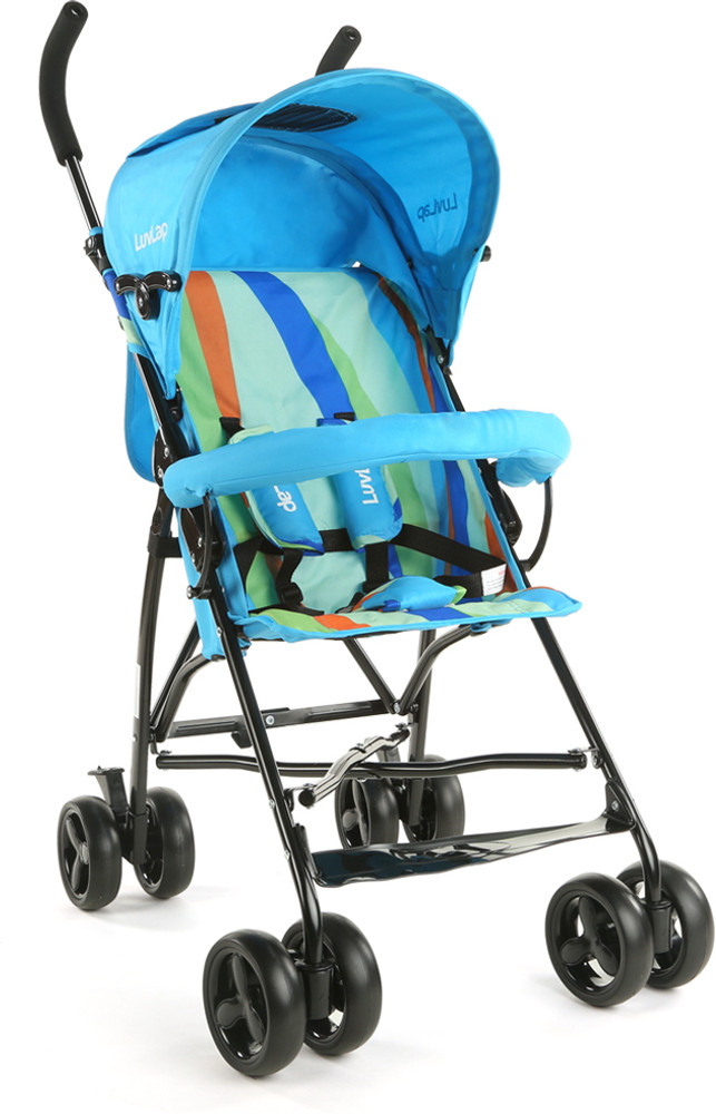 LuvLap Tutti Frutti Stroller Buggy Compact Travel Friendly for