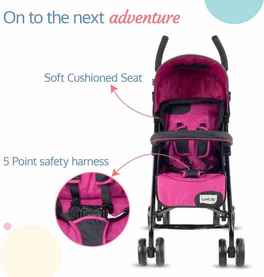 LuvLap City Stroller Buggy Compact Travel Friendly for Baby Kids 6 36 Months Stroller Buy Stroller in India Flipkart