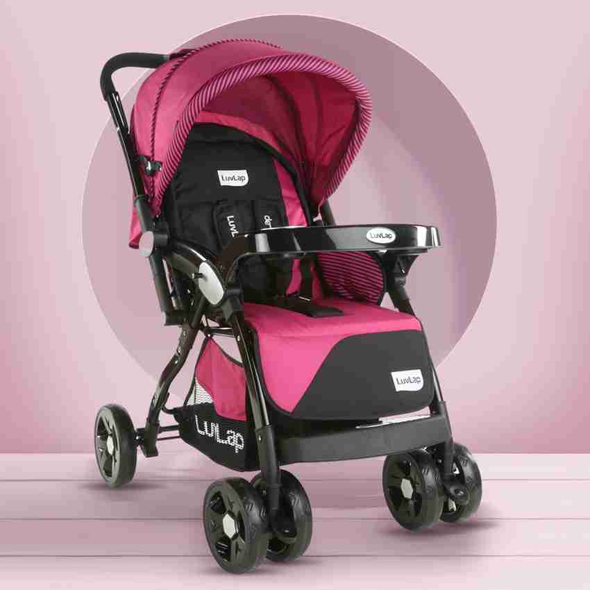 LuvLap Galaxy Stroller Pram Extra Large Seating Space Easy Fold Baby Kids 0 3 years Stroller Buy Stroller in India Flipkart