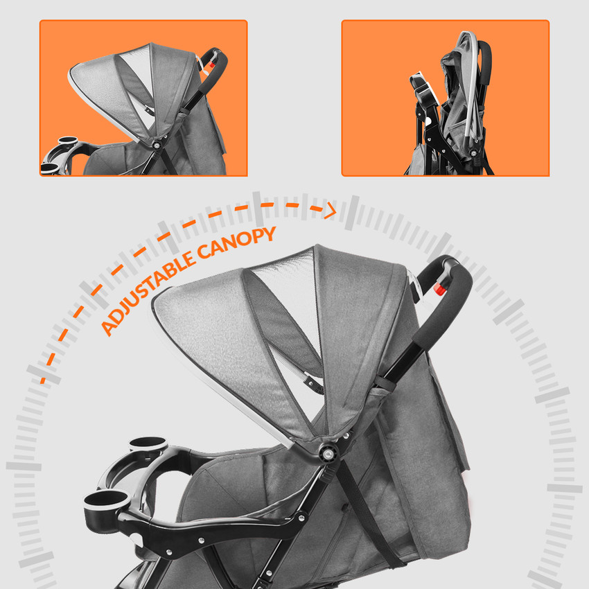 Flykids travel easy lightweight pram deals buggy