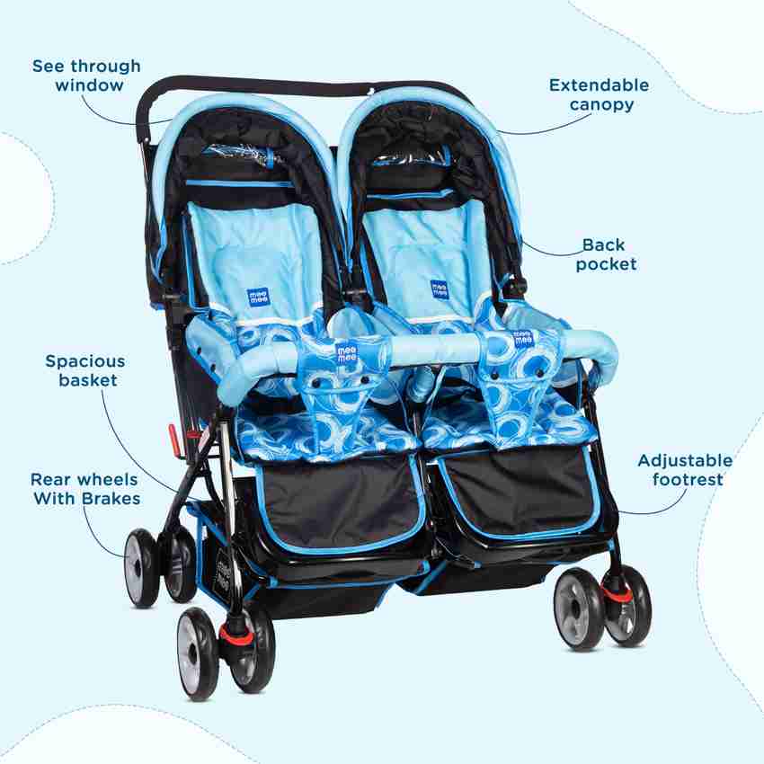 Mee mee twin hotsell stroller