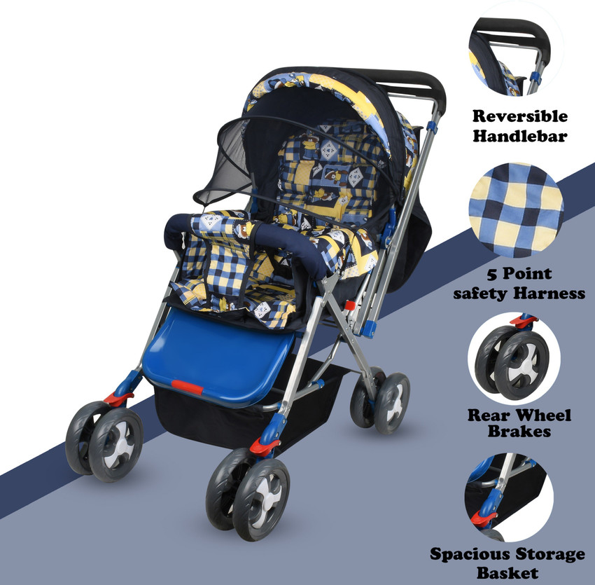 Easy to outlet fold pram