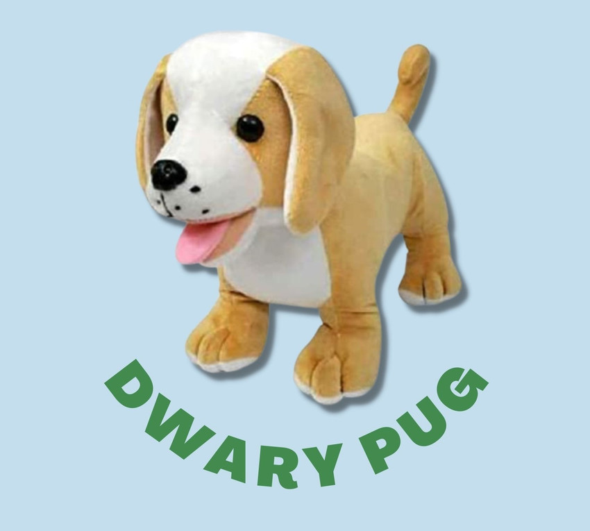 Cuddly sales pug toy