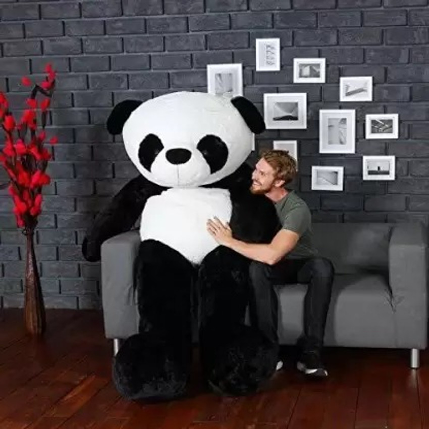 Sarika Toys Teddy Bear 6 Feet Panda Soft Toy Birthday Gift for Girls Wife 181 cm Teddy Bear 6 Feet Panda Soft Toy Birthday Gift for Girls Wife
