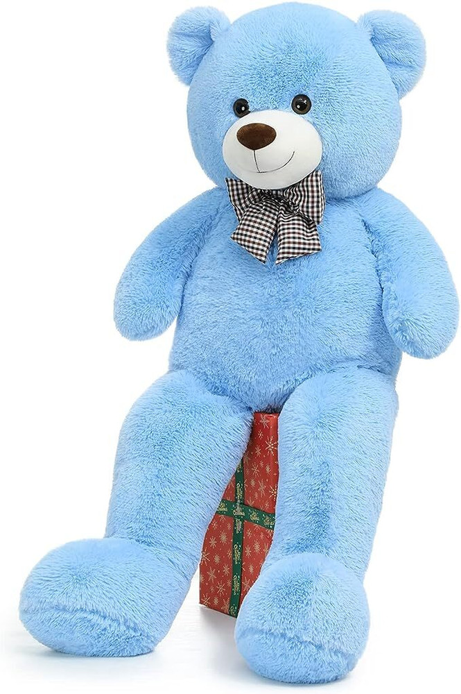 LEGAL LOVE long cute 5 feet giant standing washable teddy bear for kids gift birthday 152 mm long cute 5 feet giant standing washable teddy bear for kids gift birthday