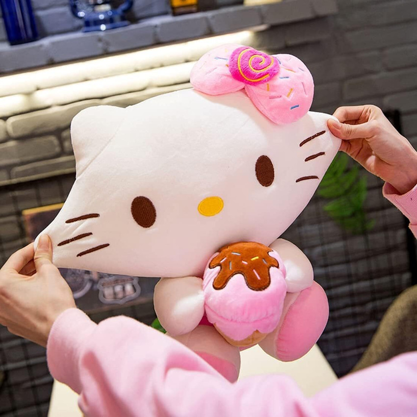 Hello kitty big stuffed toy store