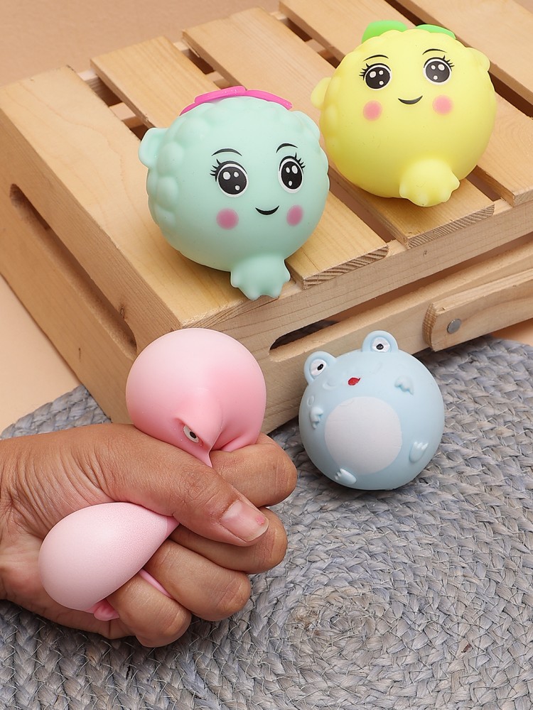 ANAB GI 6 Pack Squishies Mochi Squishy Toys Glow in The Dark Party