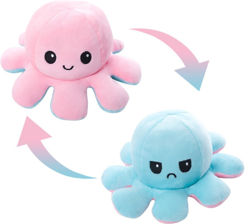 Octopus Toy Teeturtle Pulpos Reversibles Reversible Octopus Plush