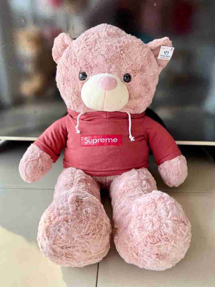 KN Inc Supreme Teddy bear, Hoodie teddy - 130 cm - Supreme Teddy