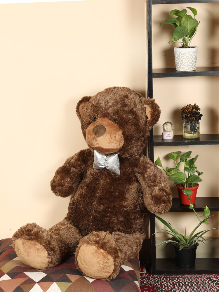Skylofts 3 Feet Dark Brown Teddy Bear Animal Soft Toys Toys for 2