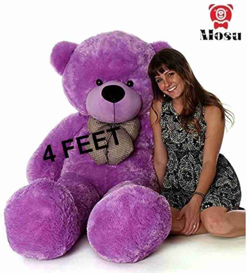 big purple teddy bear for sale