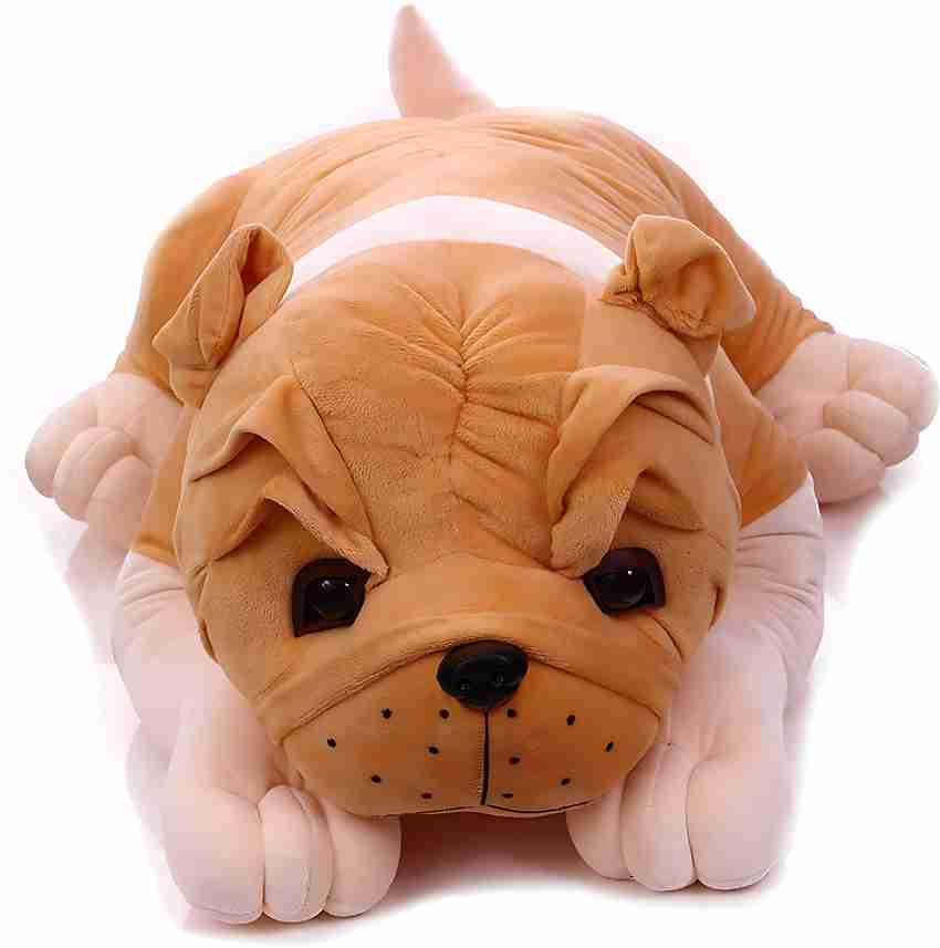 Large stuffed bulldog online