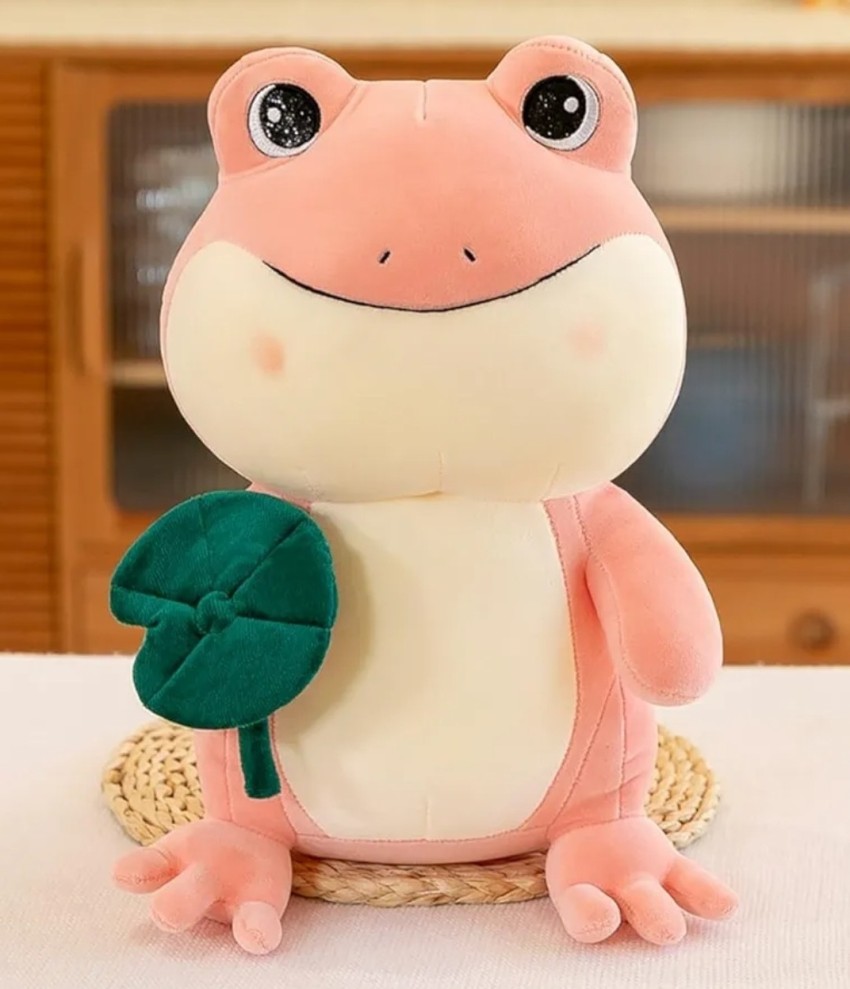 FluffyToons Plush Toy Frog King for girls & Boys Birthday gifts