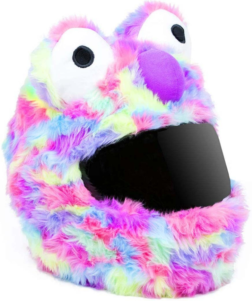 Fuzzy motorcycle on sale helmet covers