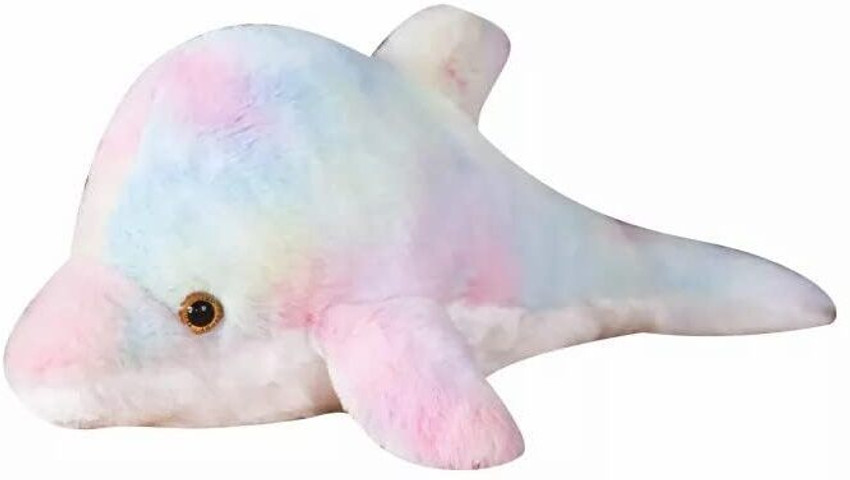 Rainbow dolphin stuffed animal top