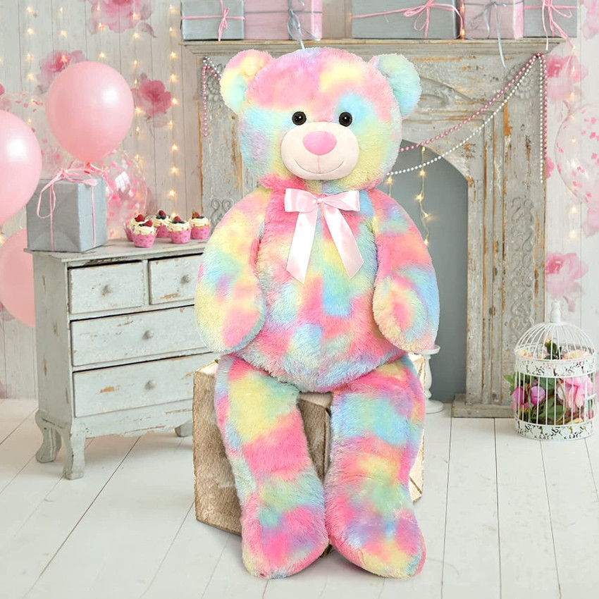 Teddy bear rainbow deals