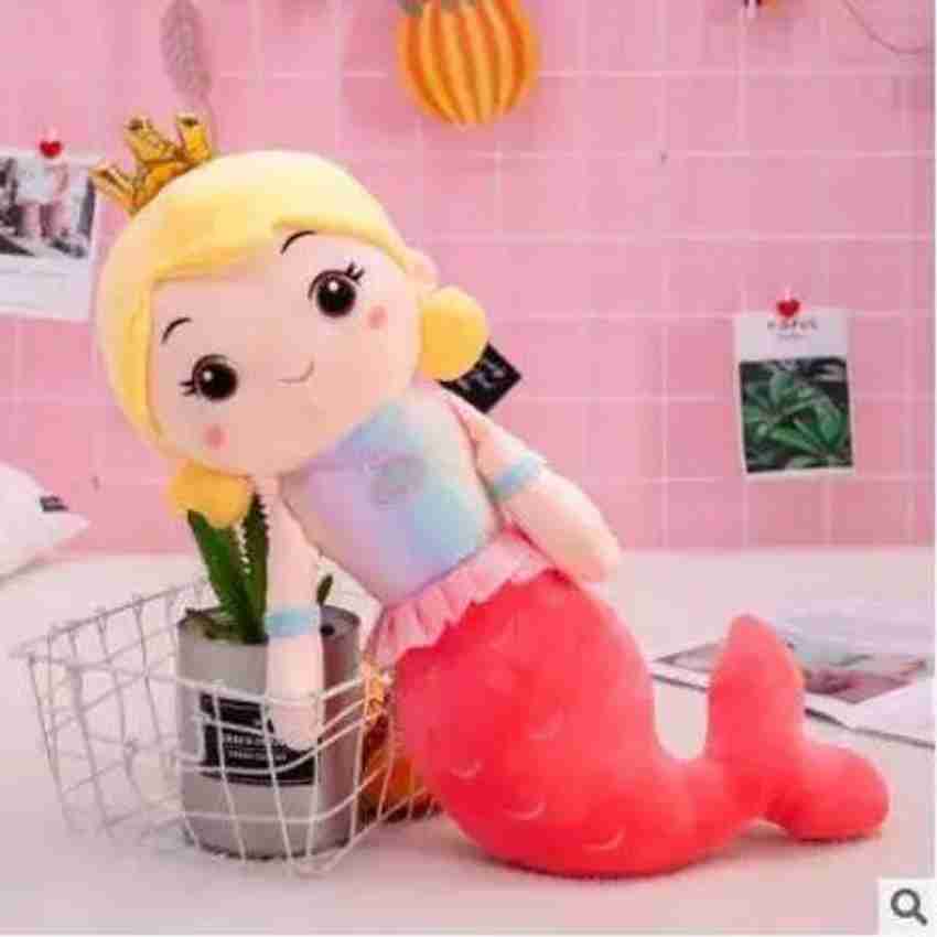 D s PARADISE Mermaid doll Super Soft Stuffed Plush toy 35cm for Kids Baby Boy s Girl s Gift 35 cm Mermaid doll Super Soft Stuffed Plush toy 35cm for Kids Baby