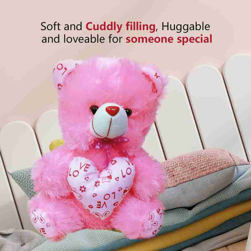 Stuffed bear with heart clearance