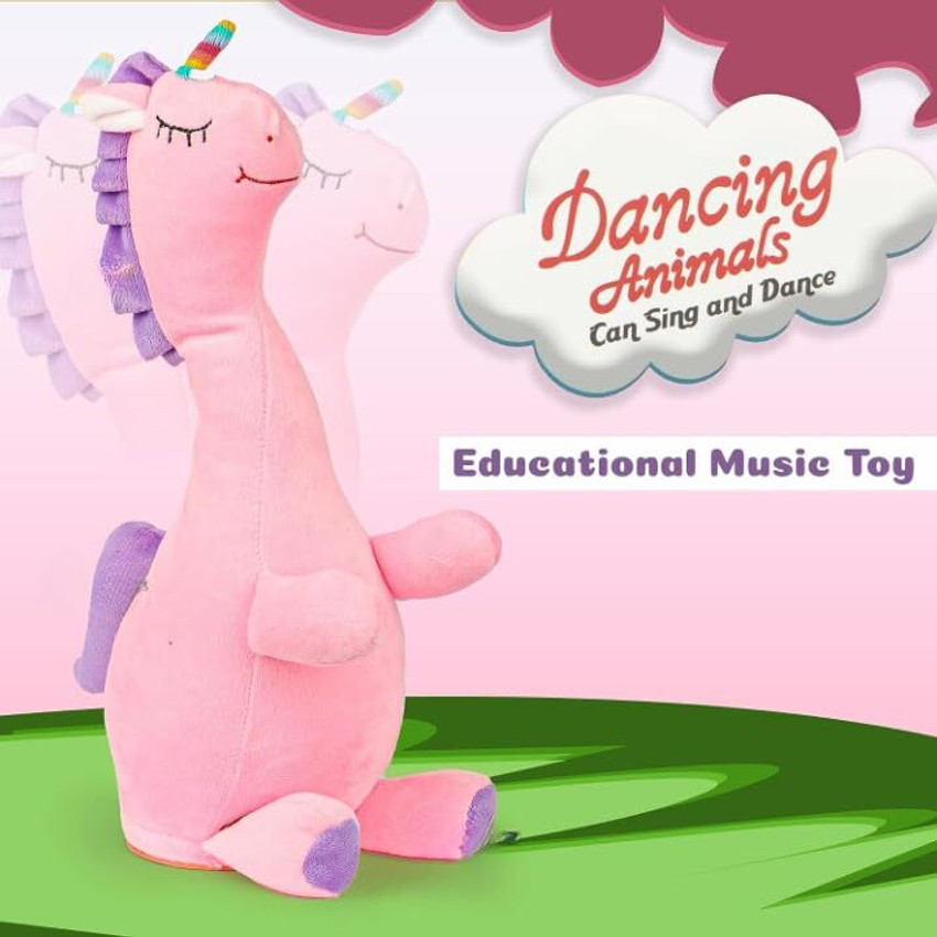 Singing dancing unicorn clearance