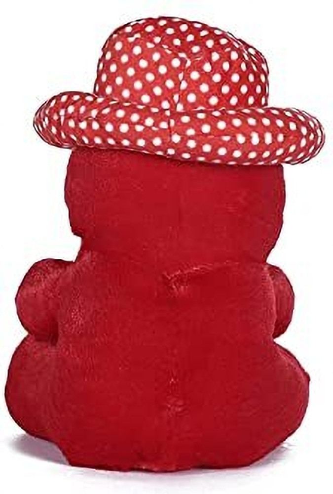 Teddy bear with red hat on sale