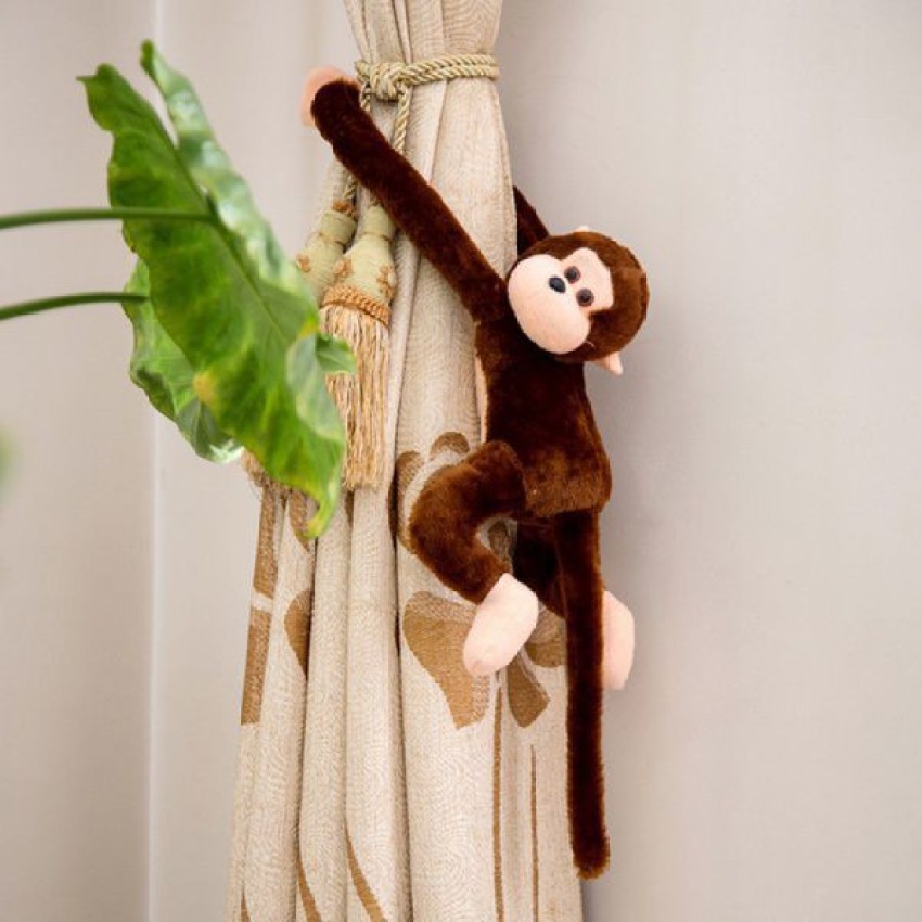 MEENUSHOPTOYS HANGING MONKEY LONG ARM PLUSH BABY TOYS ANIMAL SOFT TOY 20 cm HANGING MONKEY LONG ARM PLUSH BABY TOYS ANIMAL SOFT TOY Buy HANGING MONKEY toys in India