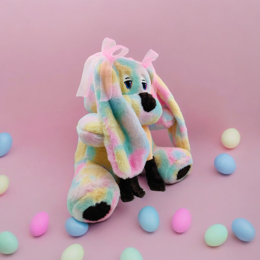 Rainbow dog stuffed animal 2025