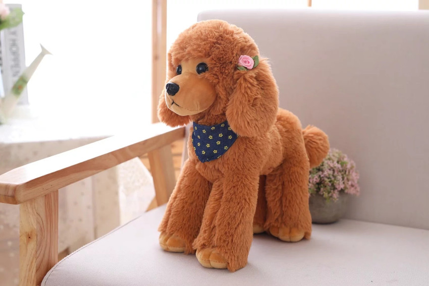 Tickles Cute Poodle Dog Soft Stuffed Plush Toys for Kids Room Home Decoration 10 cm Cute Poodle Dog Soft Stuffed Plush Toys for Kids Room Home Decoration