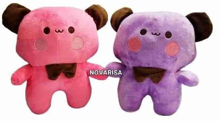 Novarisa Bear and Panda Plush Toy India Buy Bubu Dudu Teddy, Set of 2 - 25  cm - Bear and Panda Plush Toy India Buy Bubu Dudu Teddy, Set of 2 .