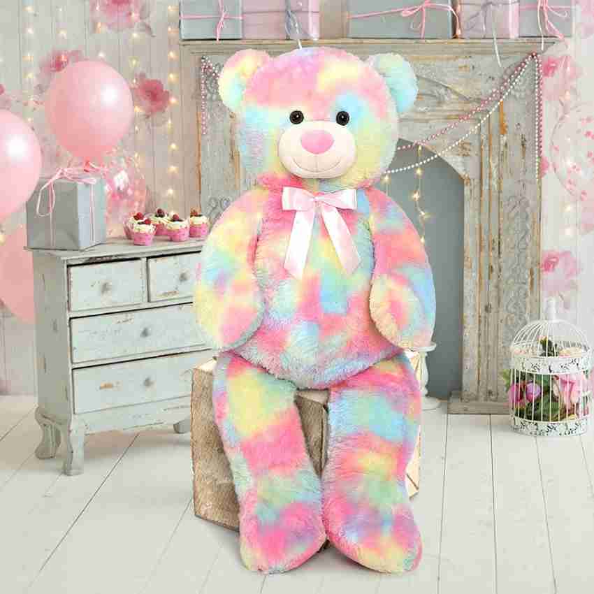 Rainbow stuffed bear online