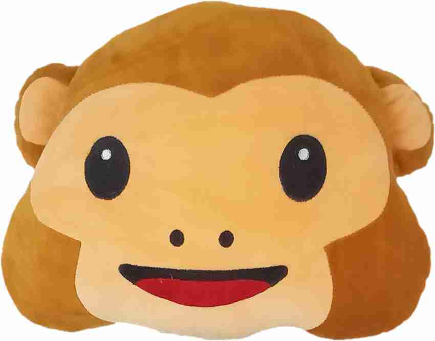 Monkey emoji cushion sales