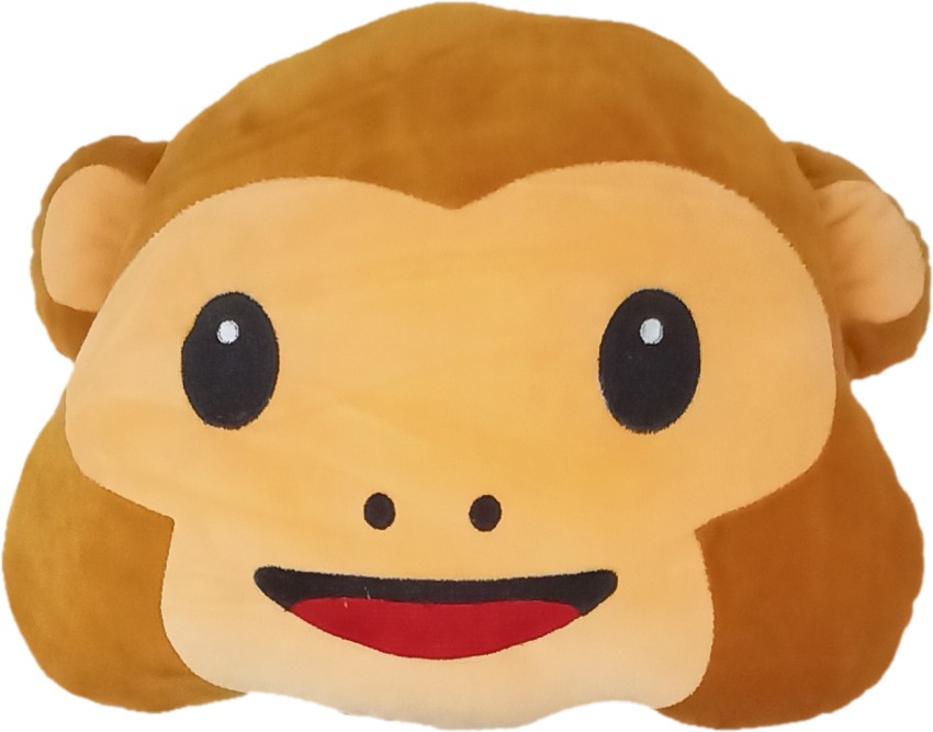 Monkey emoji shop cushion