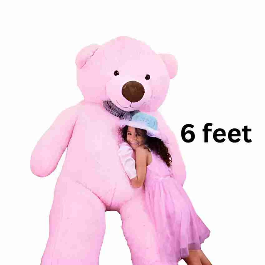 MAMTA MAGIC 6 FEET PINK Teddy Bear Cuddly Stuffed Teddy Bear Toy