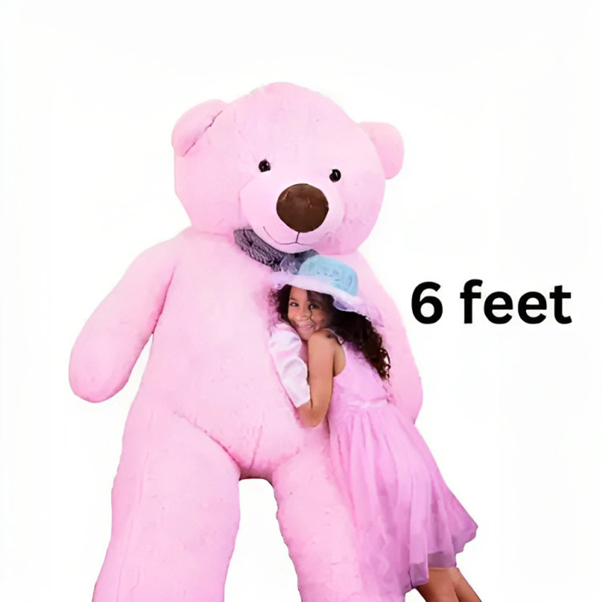 MAMTA MAGIC 6 FEET PINK Teddy Bear Cuddly Stuffed Teddy Bear Toy