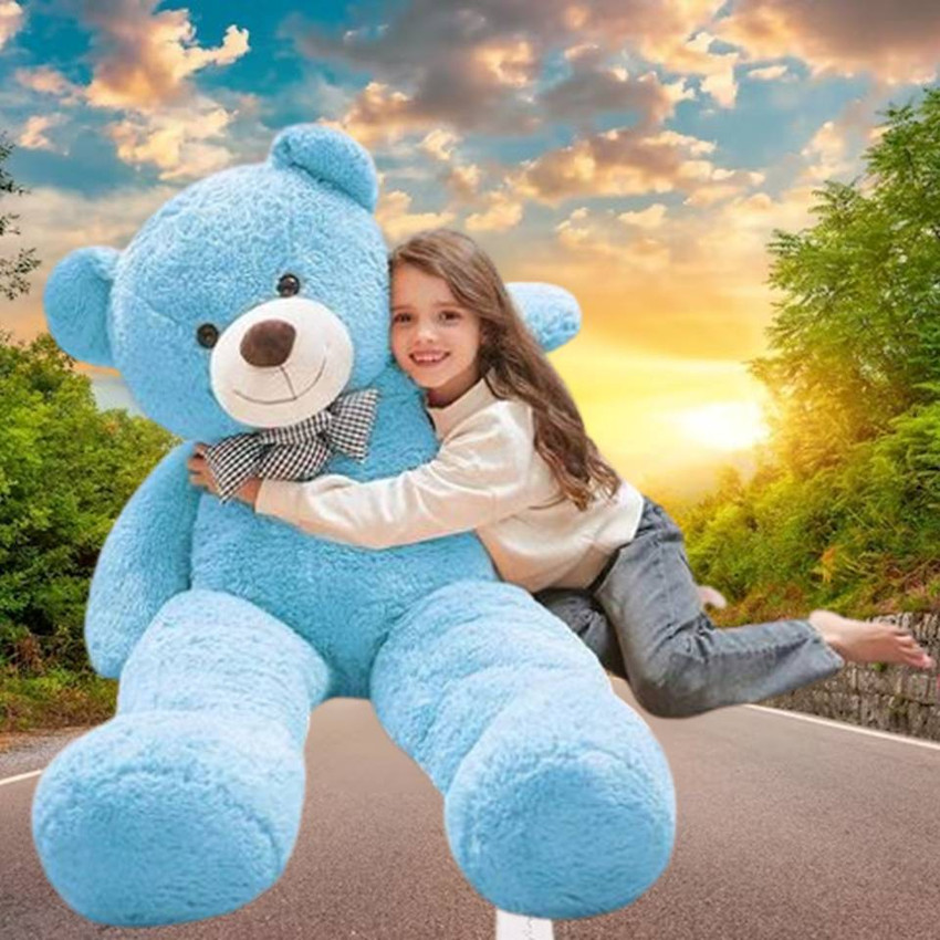 JINGA BELA 5 FEET BLUE Teddy Bear Cute Loveable Gifts For Kids And