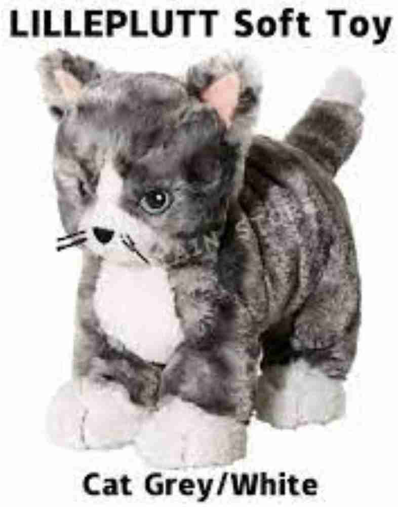 Ikea soft toy cat sales