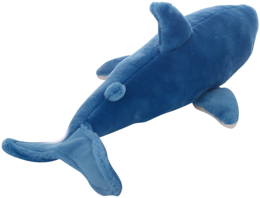 AVS Ocean Shark Soft Stuffed Animal Spongy Animal Toy(Size: 40cm Blue) - 20  cm - Ocean Shark Soft Stuffed Animal Spongy Animal Toy(Size: 40cm Blue) .  Buy Fish toys in India. shop