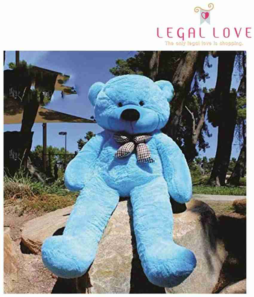 LEGAL LOVE 5 Feet Blue Super Soft Huggable Teddy Bear for Girlfriend Birthday Gift 60 inch 5 Feet Blue Super Soft Huggable Teddy Bear for Girlfriend Birthday Gift Buy Teddy Bear